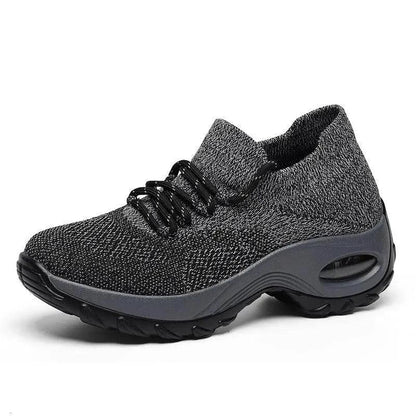 Sports shoes women flying knit socks shoes shaking shoes - MANDOTOS