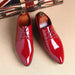 Sleek Leather Oxford Shoes - MANDOTOS
