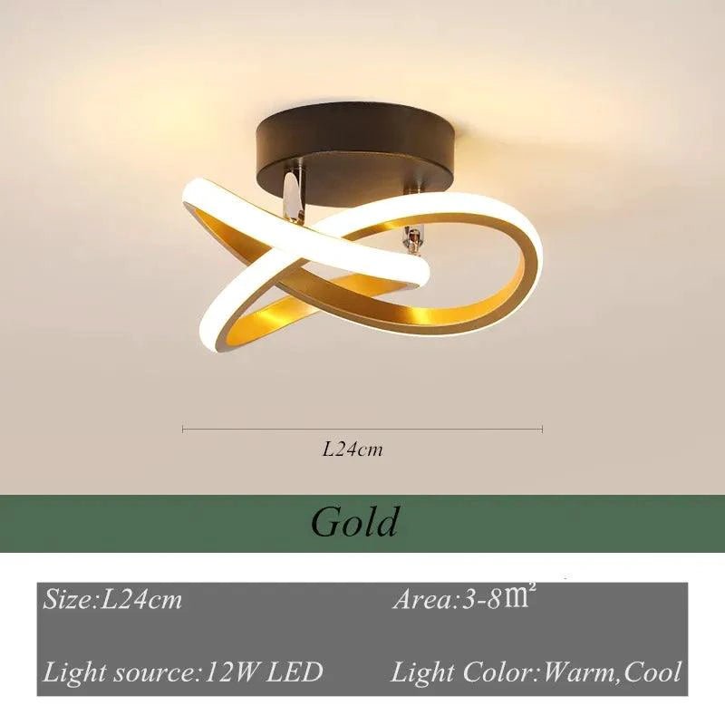 Sleek Minimalist Ceiling Light - MANDOTOS