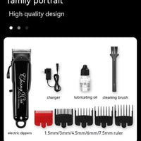 Mandotos Sleek Precision Trimmer Clipper with ergonomic design and stainless steel blades for precise grooming.