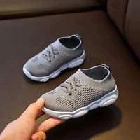 Children's sneakers by MANDOTOS, casual sport shoes for girls and baby boys, featuring colorful, comfortable design.