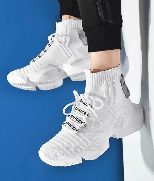 Socks Shoes Daddy Shoes Sports Shoes Men'S Large Size Trendy Shoes Casual Shoes - MANDOTOS