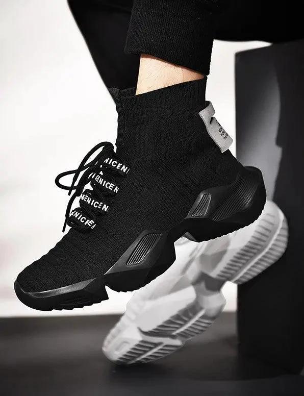 Socks Shoes Daddy Shoes Sports Shoes Men'S Large Size Trendy Shoes Casual Shoes - MANDOTOS