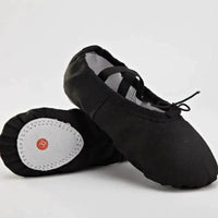 Mandotos men's soft sole exercise ballet shoes with ethnic dance design and cat claw details, suitable for art test and dance performances.