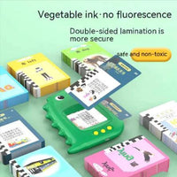 Mandotos Soundastic Learning Card Toy featuring colorful cards and playful illustrations for educational fun.