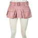 Spice Faux Leather Pleat Mini - MANDOTOS