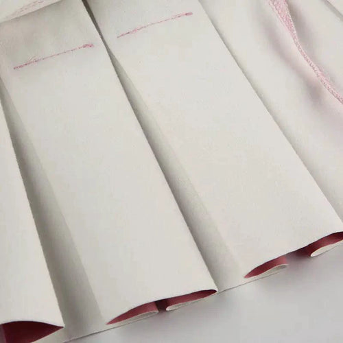 Spice Faux Leather Pleat Mini - MANDOTOS
