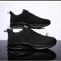 Mandotos Sports Flying Woven Cold Sticky Ultralight Casual Running Shoes with breathable mesh and lightweight design