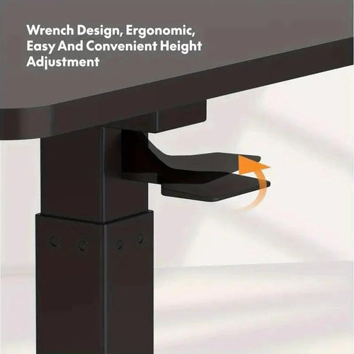 Mandotos standing scroll side table with hidden wheels, height-adjustable bed table, featuring elegant design and functional mobility.