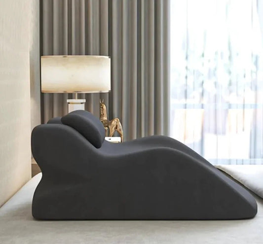 Mandotos stomach sleeper pillow with ergonomic design for comfortable side and stomach sleeping support.