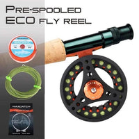 Mandotos Stream Master fishing reel with metal body and ergonomic handle for smooth casting and reeling.