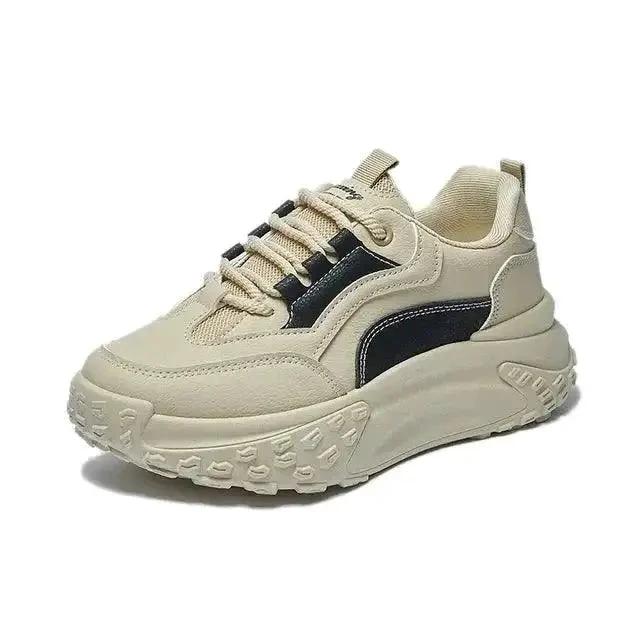 Mandotos stylish orthopedic shoes with supportive design and comfortable fit, featuring neutral tones and casual slip-on style.