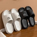 Summer Fashion Men's Slippers Printting Little Bear Sandals Indoor Bathroom Non-slip Soft Women Dormitory Casual Shoes Couple MANDOTOS