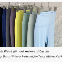 Mandotos high-waist breathable yoga leggings designed for fitness, running, cycling, and workout activities.