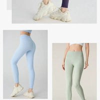 Mandotos high waist breathable summer yoga leggings, quick-drying workout pants for fitness, running, cycling, and gym activities.