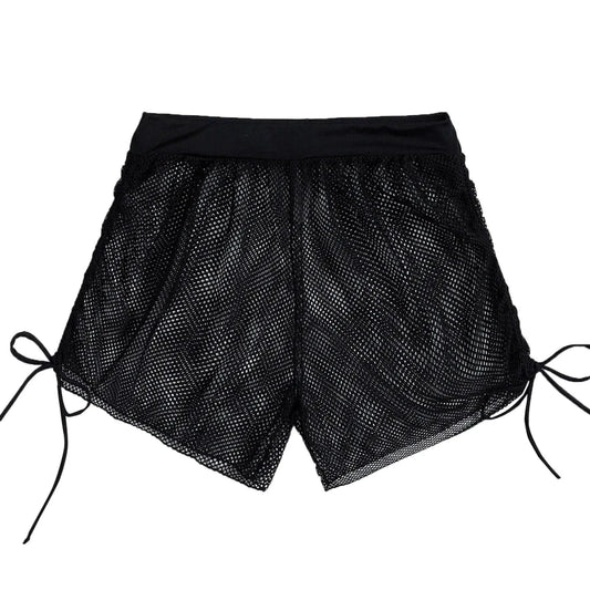 SunnyVibes Swimwear Cover-up Shorts - Effortless Style for Beach Days - MANDOTOS