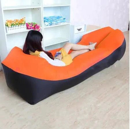 SunScape Inflatable Lounger - Effortless Comfort for Ultimate Relaxation - MANDOTOS