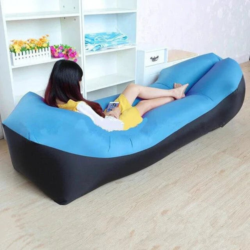 SunScape Inflatable Lounger - Effortless Comfort for Ultimate Relaxation - MANDOTOS