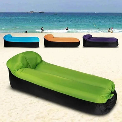 SunScape Inflatable Lounger - Effortless Comfort for Ultimate Relaxation - MANDOTOS