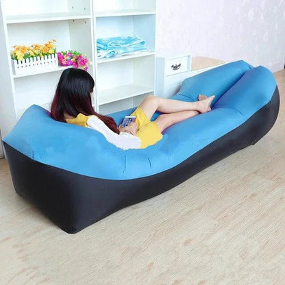 SunScape Inflatable Lounger - Effortless Comfort for Ultimate Relaxation - MANDOTOS