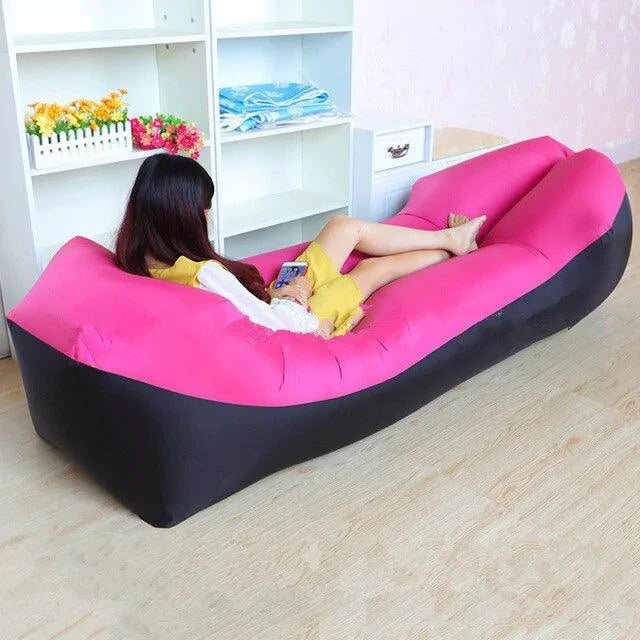 SunScape Inflatable Lounger - Effortless Comfort for Ultimate Relaxation - MANDOTOS