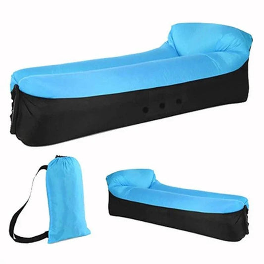 SunScape Inflatable Lounger - Effortless Comfort for Ultimate Relaxation - MANDOTOS