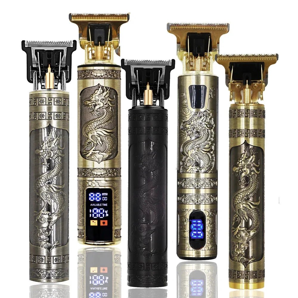 T9 Hair Clipper Repair Beard Shaving Body Hair Trimmer Clippers Electric Machine Men Haircut Machine 0mm Barber Shaver - MANDOTOS