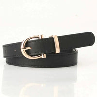 Mandotos Tally vegan leather belt featuring a sleek design and adjustable buckle, ideal for casual or formal wear.