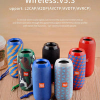 TG117 Bluetooth Speaker - Portable Waterproof TWS Outdoor Speaker - MANDOTOS