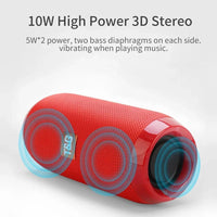 TG117 Bluetooth Speaker - Portable Waterproof TWS Outdoor Speaker - MANDOTOS