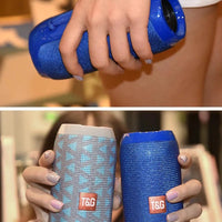 TG117 Bluetooth Speaker - Portable Waterproof TWS Outdoor Speaker - MANDOTOS