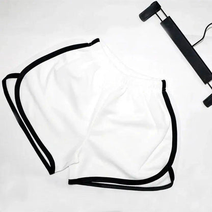 Elastic Shorts for Women, Loose Fitting, Quick Drying, Summer Thin Running, Fitness, Leisure, and Anti External Wear. Instagram - MANDOTOS