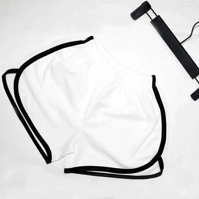 Elastic Shorts for Women, Loose Fitting, Quick Drying, Summer Thin Running, Fitness, Leisure, and Anti External Wear. Instagram - MANDOTOS