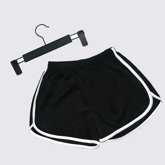 Elastic Shorts for Women, Loose Fitting, Quick Drying, Summer Thin Running, Fitness, Leisure, and Anti External Wear. Instagram - MANDOTOS