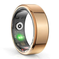 Mandotos Total Health Sync Tracker displaying digital screen with health metrics, fitness tracking features, and sleek design.