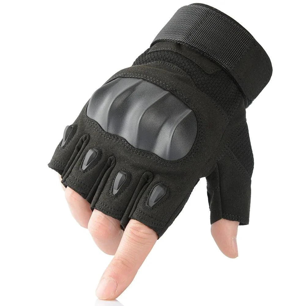 Mandotos touchscreen leather motorcycle gloves with reinforced palms and adjustable wrist straps, designed for rider comfort and control.