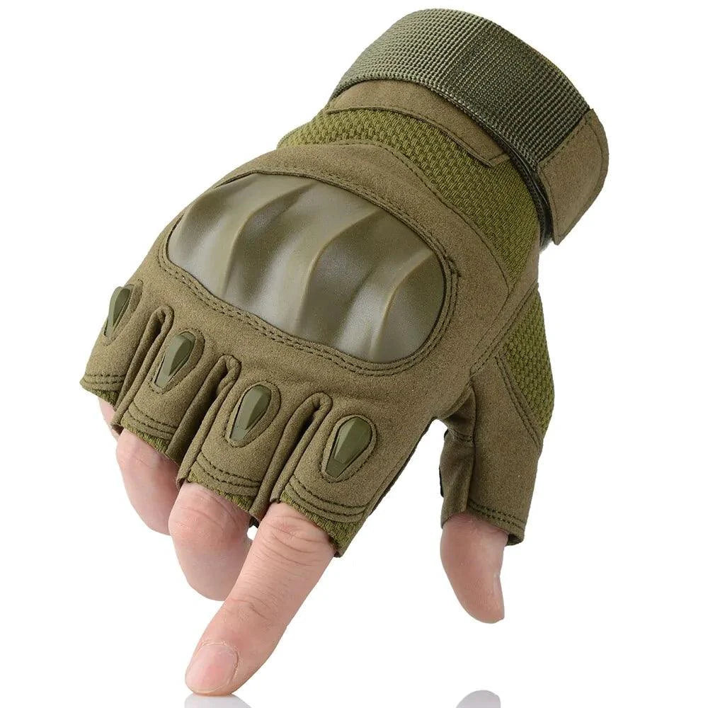Touchscreen Leather Motorcycle Gloves - MANDOTOS