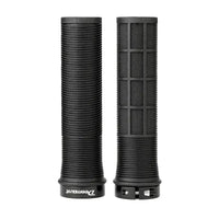 Mandotos TPR cyclist grips with textured rubber surface for improved grip and comfort on bicycle handlebars.