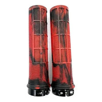 Mandotos TPR cyclist grips with ergonomic design and textured surface for a secure, comfortable hold on bike handlebars.