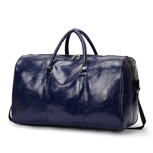 Travel Bag For Men Pu Leather Shoulder Bag Big Capacity Tote Bags For Women Fashion New Duffle Crossbody Bag Sports Pack luggage MANDOTOS