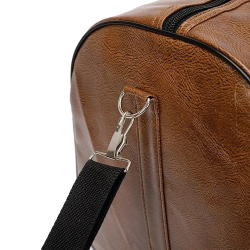Travel Bag For Men Pu Leather Shoulder Bag Big Capacity Tote Bags For Women Fashion New Duffle Crossbody Bag Sports Pack luggage MANDOTOS
