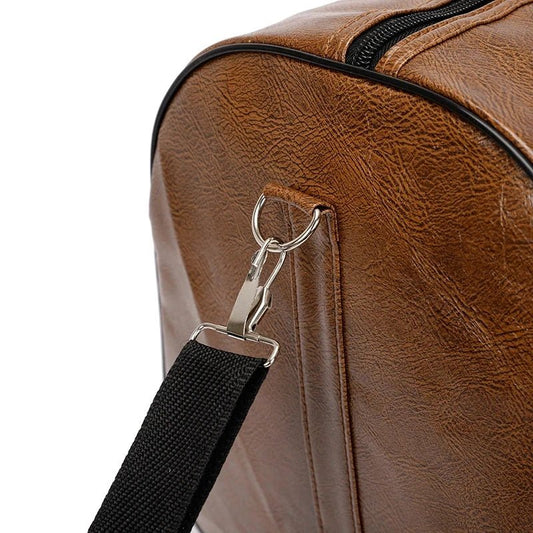 Travel Bag For Men Pu Leather Shoulder Bag Big Capacity Tote Bags For Women Fashion New Duffle Crossbody Bag Sports Pack luggage MANDOTOS