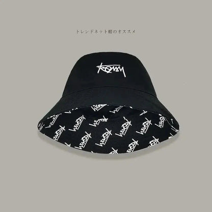 Dual-Style Men's Hawaiian Bucket Hat - MANDOTOS
