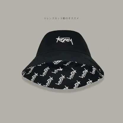 Dual-Style Men's Hawaiian Bucket Hat - MANDOTOS