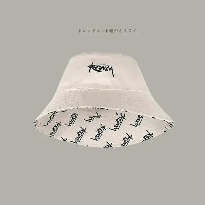 Dual-Style Men's Hawaiian Bucket Hat - MANDOTOS