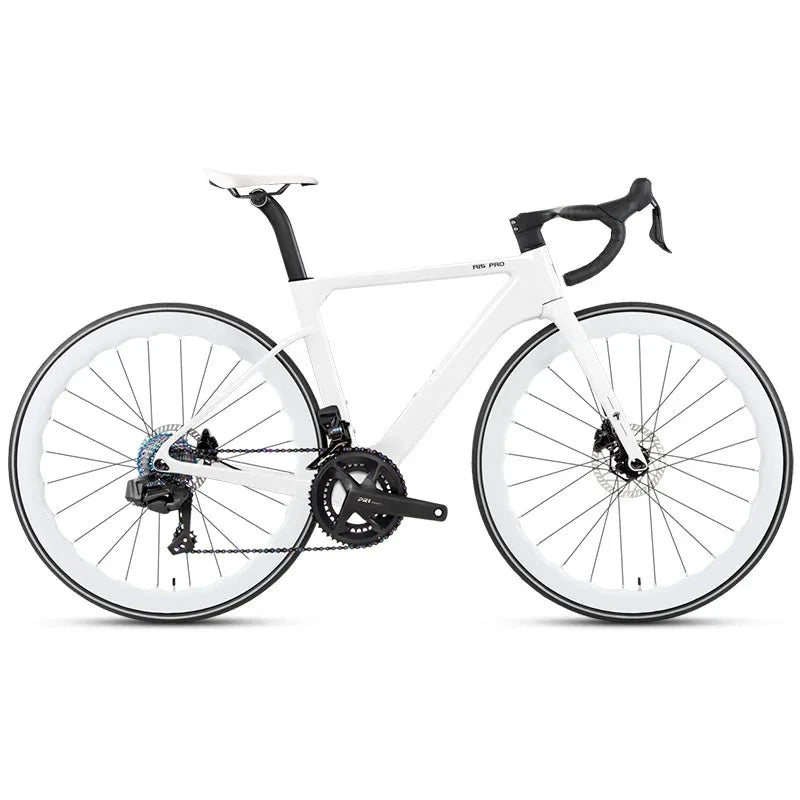 TWITTER 700X25C Carbon Road Bicycle Wireless Men's Hydraulic Disc Racing Bike With WheelTop EDS TX 24S Shifter 50mm Carbon Wheel MANDOTOS