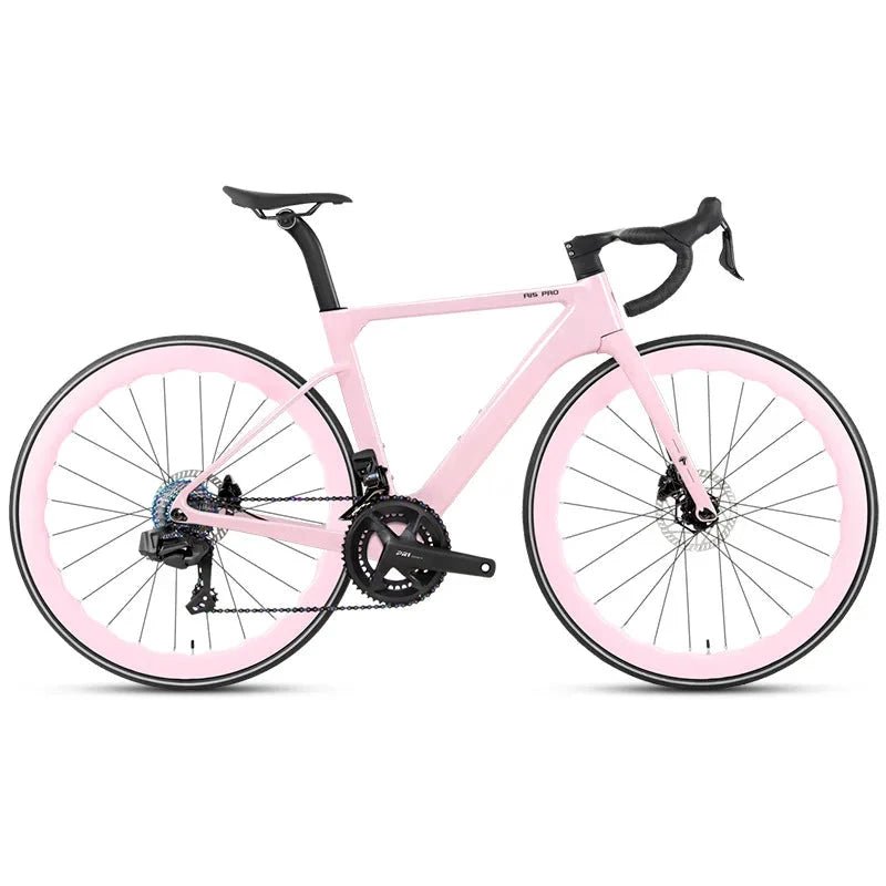 TWITTER 700X25C Carbon Road Bicycle Wireless Men's Hydraulic Disc Racing Bike With WheelTop EDS TX 24S Shifter 50mm Carbon Wheel MANDOTOS