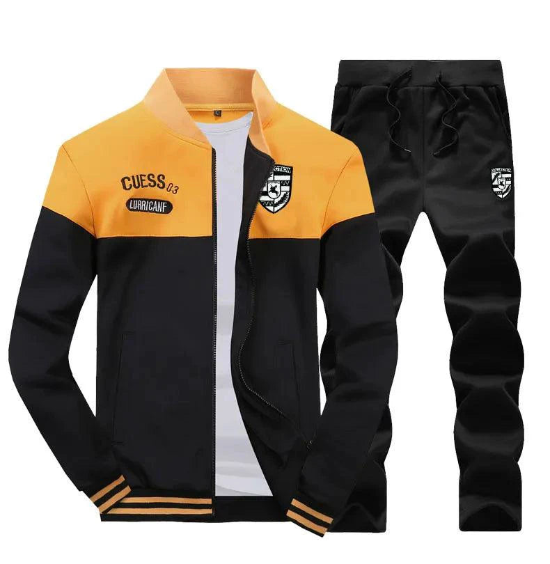 Two-Piece Casual And Comfortable Men'S Casual Pants And Sweater - MANDOTOS