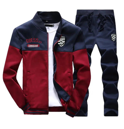 Two-Piece Casual And Comfortable Men'S Casual Pants And Sweater - MANDOTOS