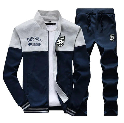Two-Piece Casual And Comfortable Men'S Casual Pants And Sweater - MANDOTOS
